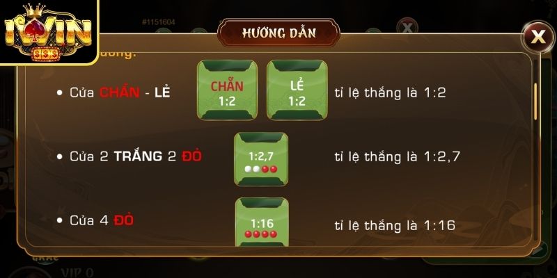 Xóc Đĩa Đổi Thưởng Iwin - Game Đáng Chơi Nhất 2026 2 Game chơi có nhiều cửa cược để chọn